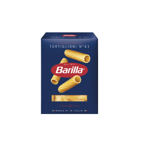 Barilla макарони Tortiglioni №83 500 г