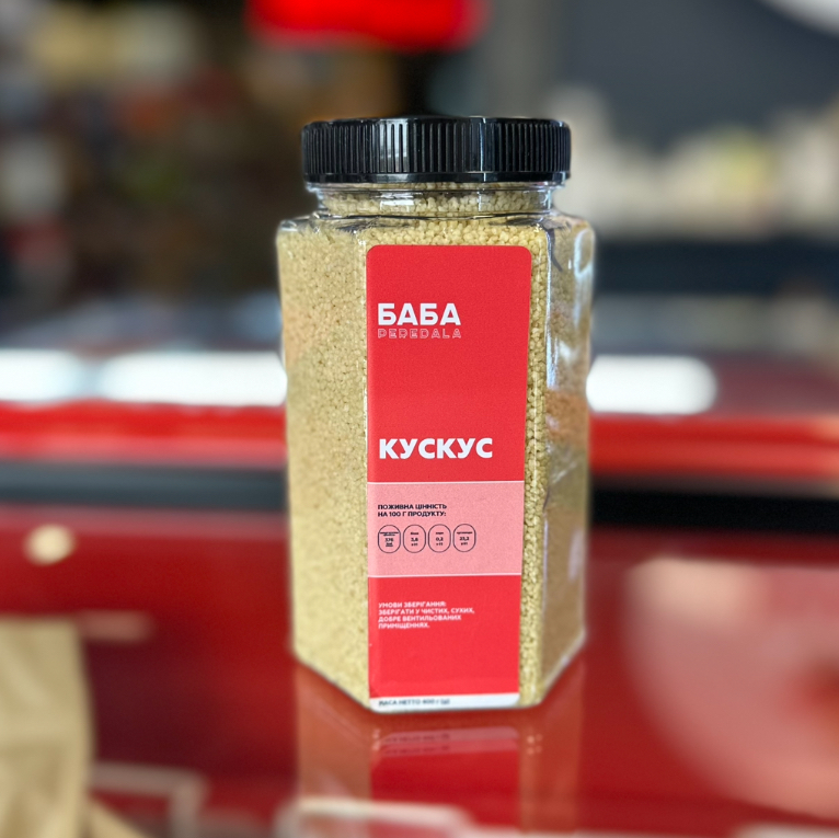 ТМ БАБА PEREDALA крупа кускус 400 г