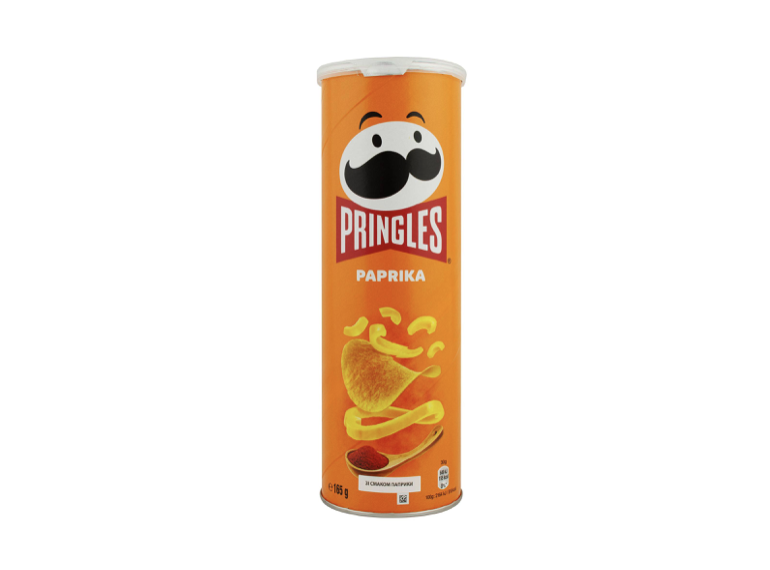 Pringles чіпси зі смаком паприки 165 г