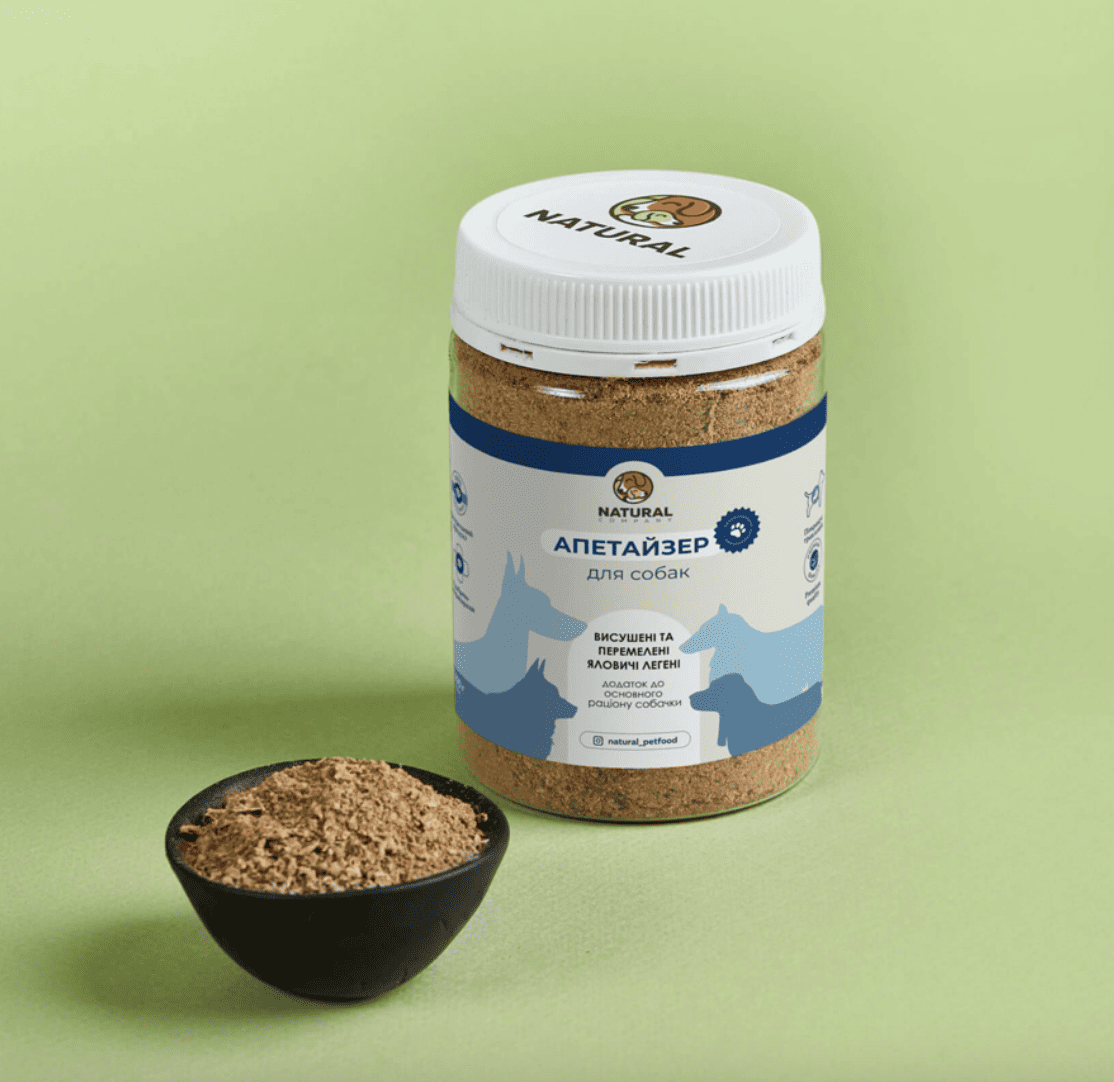 Pet Food вітамінна суміш легені яловичі для собак 100 г