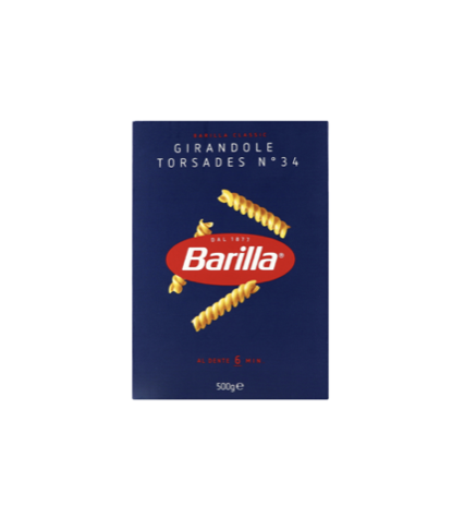 Barilla макарони Girandole Torsades №34 500 г