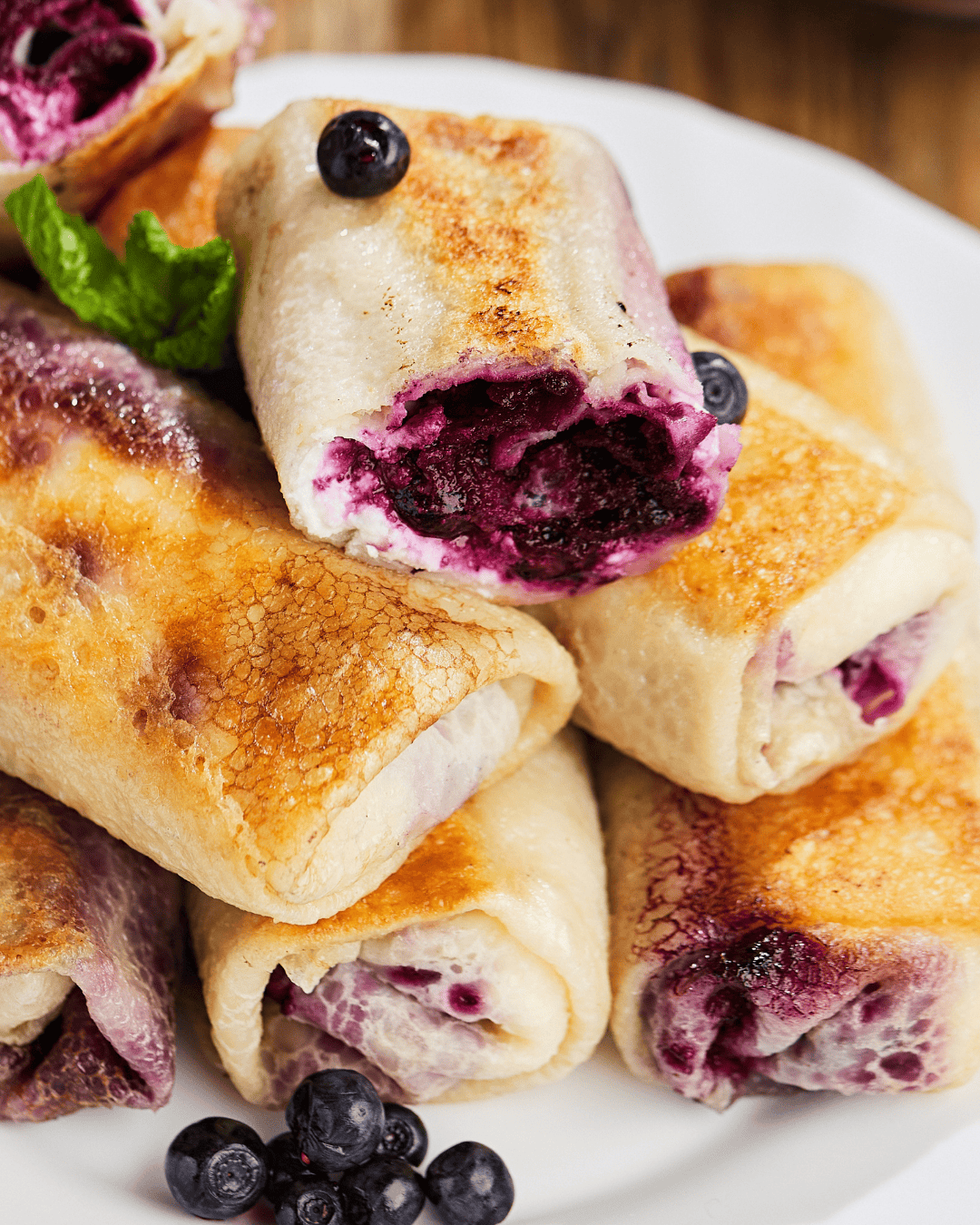 Налисники з чорницею та маскарпоне 420 г