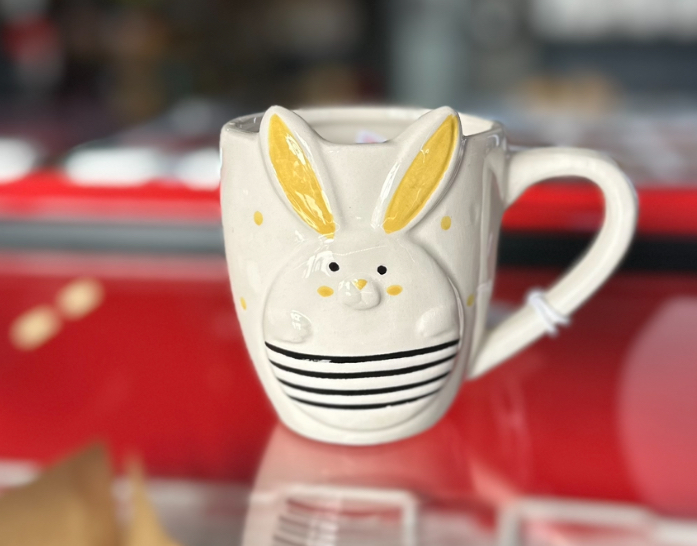 Чашка зайчик