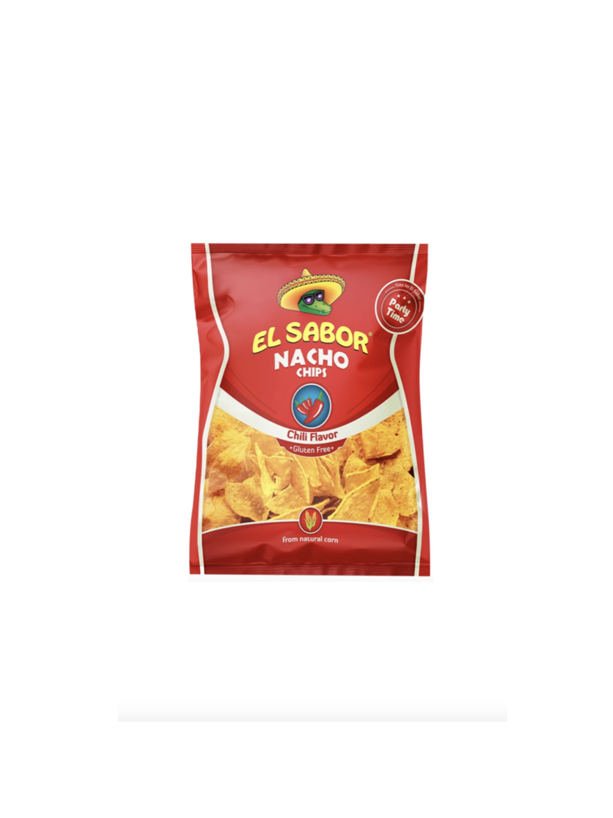 El Sabor чіпси без глютену зі смаком перцю чилі 100 г