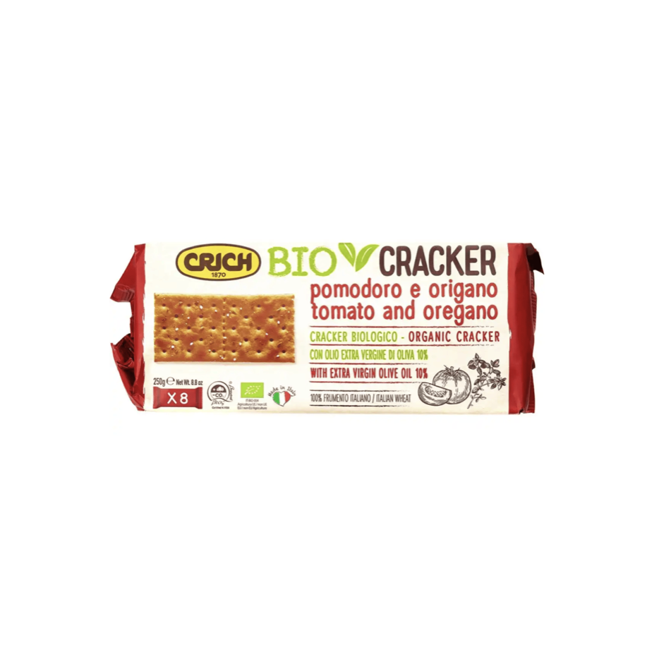 Crich крекер з томатами та орегано органічний  250 г