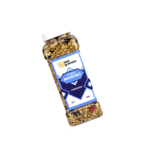 Bee granola гранола зі смаком згущеного молока 500 г