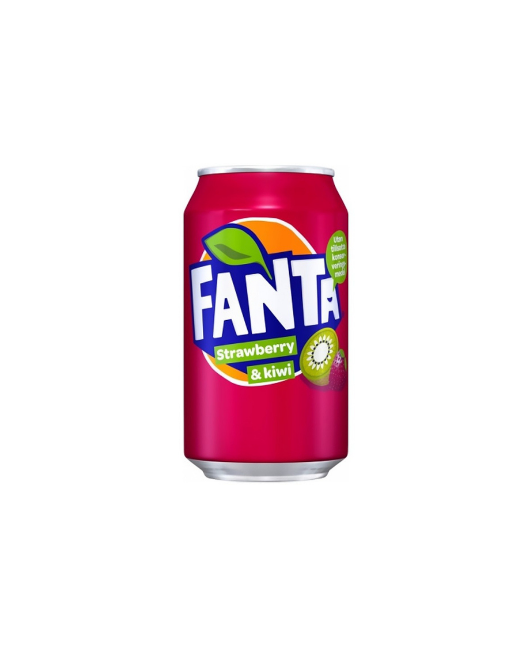 Fanta вода газована зі смаком полуниці та ківі 330 мл