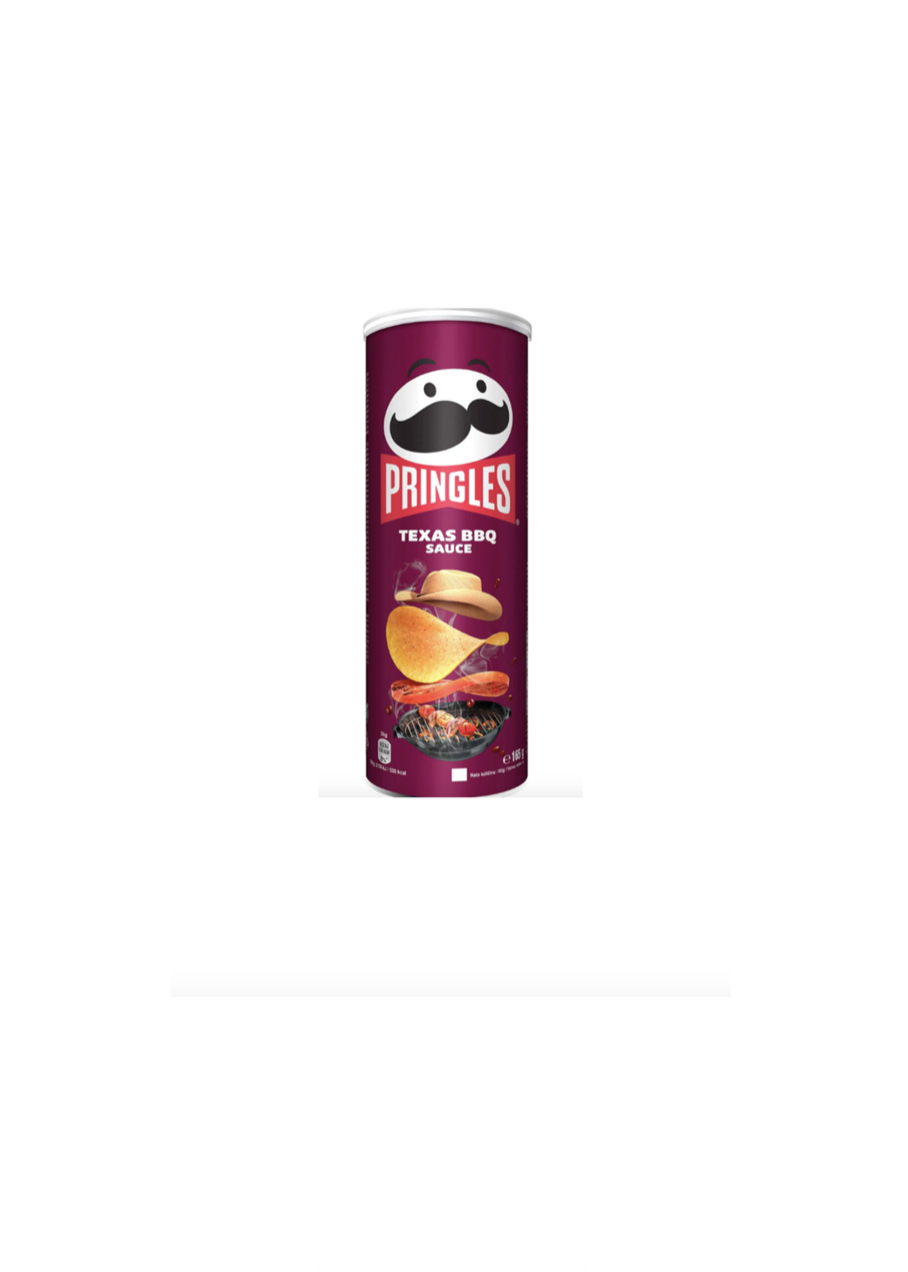 Pringles чіпси зі смаком BBQ 165 г