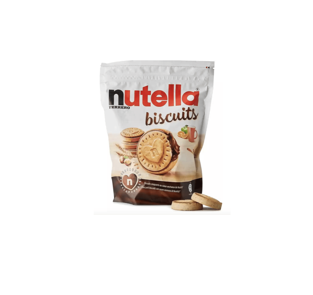 Nutella biscuits печиво з шоколадно-горіховою начинкою 304 г