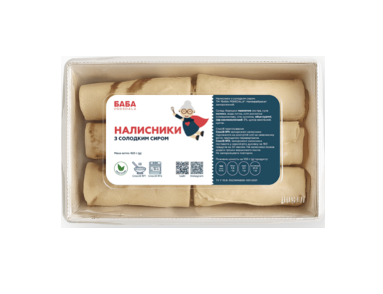 Налисники з солодким сиром 420 г