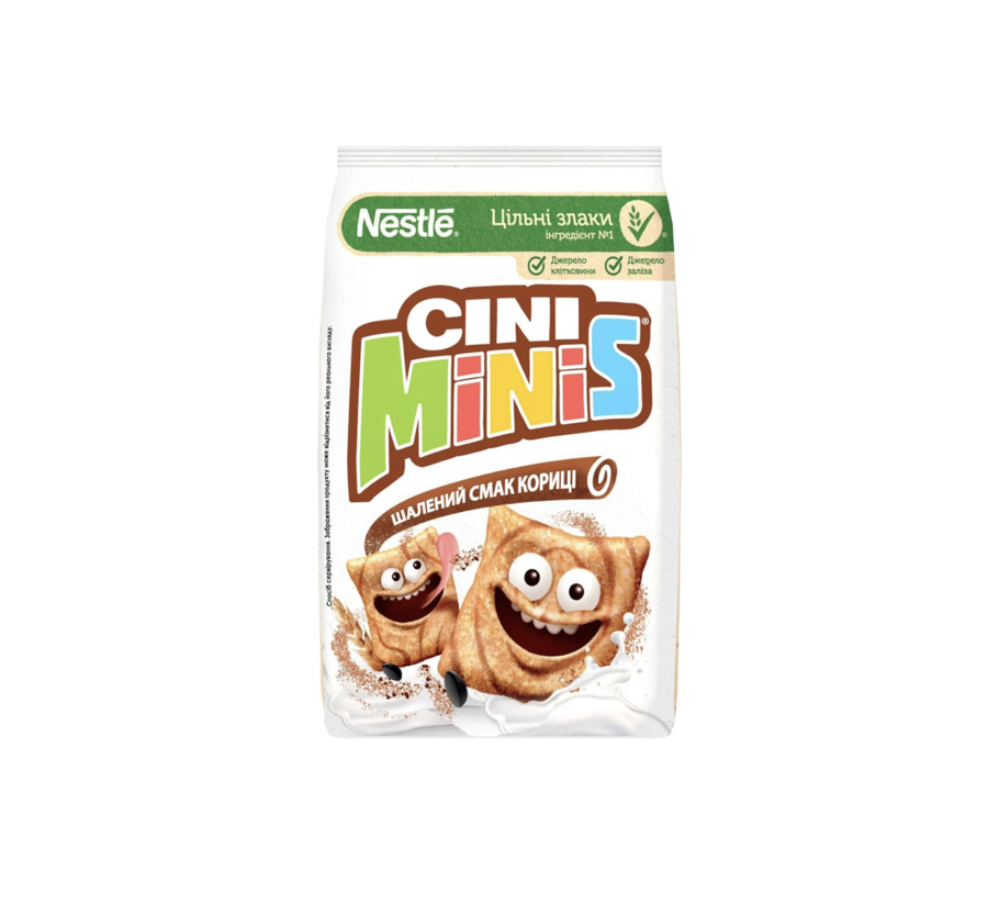 Nestle Cini Minis сухий сніданок зі смаком кориці  375 г