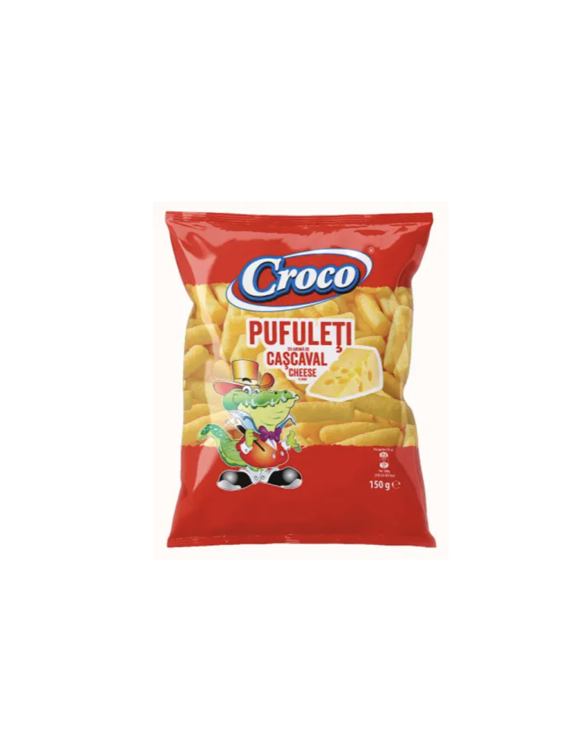 Croco палички хрусткі кукурудзяні зі смаком сиру 150 г
