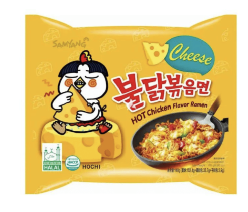 SamYang гостра локшина рамен зі смаком курки та сиру 140 г
