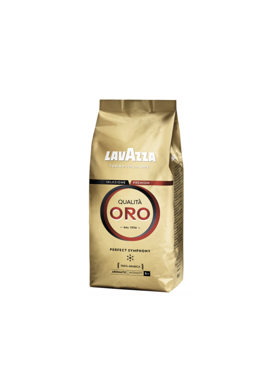 Lavazza кава в зернах qualita oro 100% арабіка 500 г