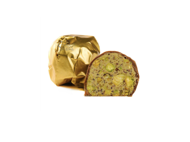 Lux Choco цукерка золота дубайська з подрібненим мигдалем, пеканом, кеш’ю та фісташкою 35 г