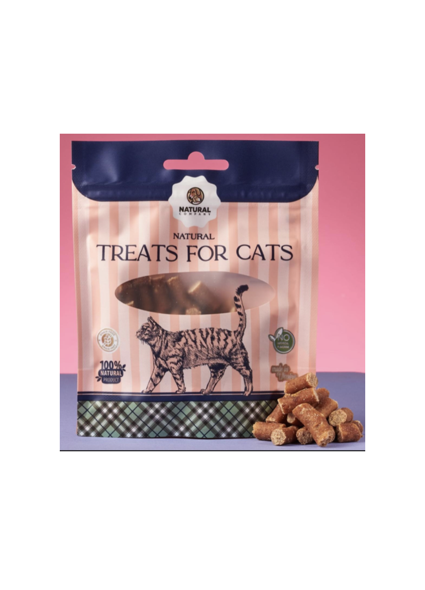 Pet Food снеки з яловичиною, куркою та льоном для котів 35 г