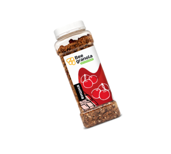 Bee granola гранола зі смаком вишні 500г