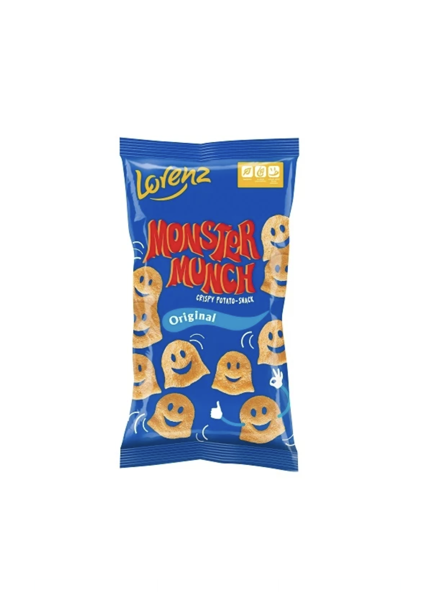 Lorenz Monster Munch картопляні снеки оригінальні 75 г