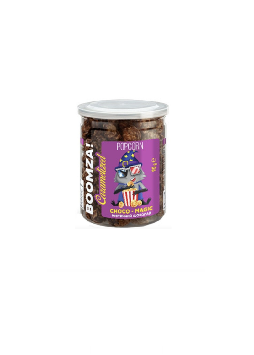 Boomza поп-корн зі смаком шоколаду 90 г