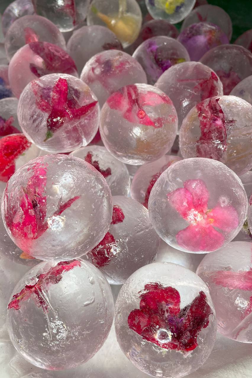 Cold Лід коктейльний сфера квіткова 55 мм 10 шт