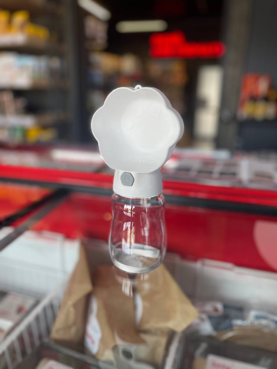 Пляшка для собаки біла 1 шт