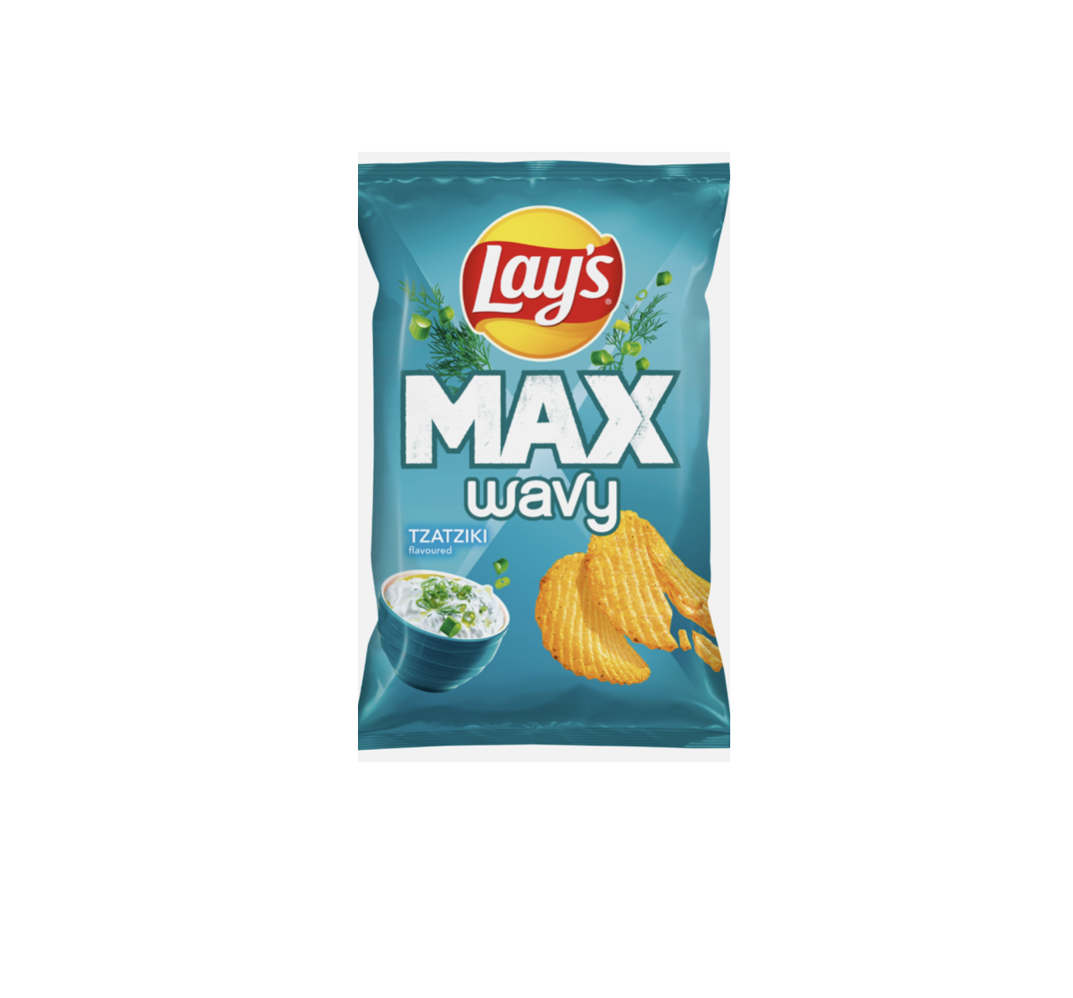 Lay's Max чіпси зі смаком соусу цацикі 200 г