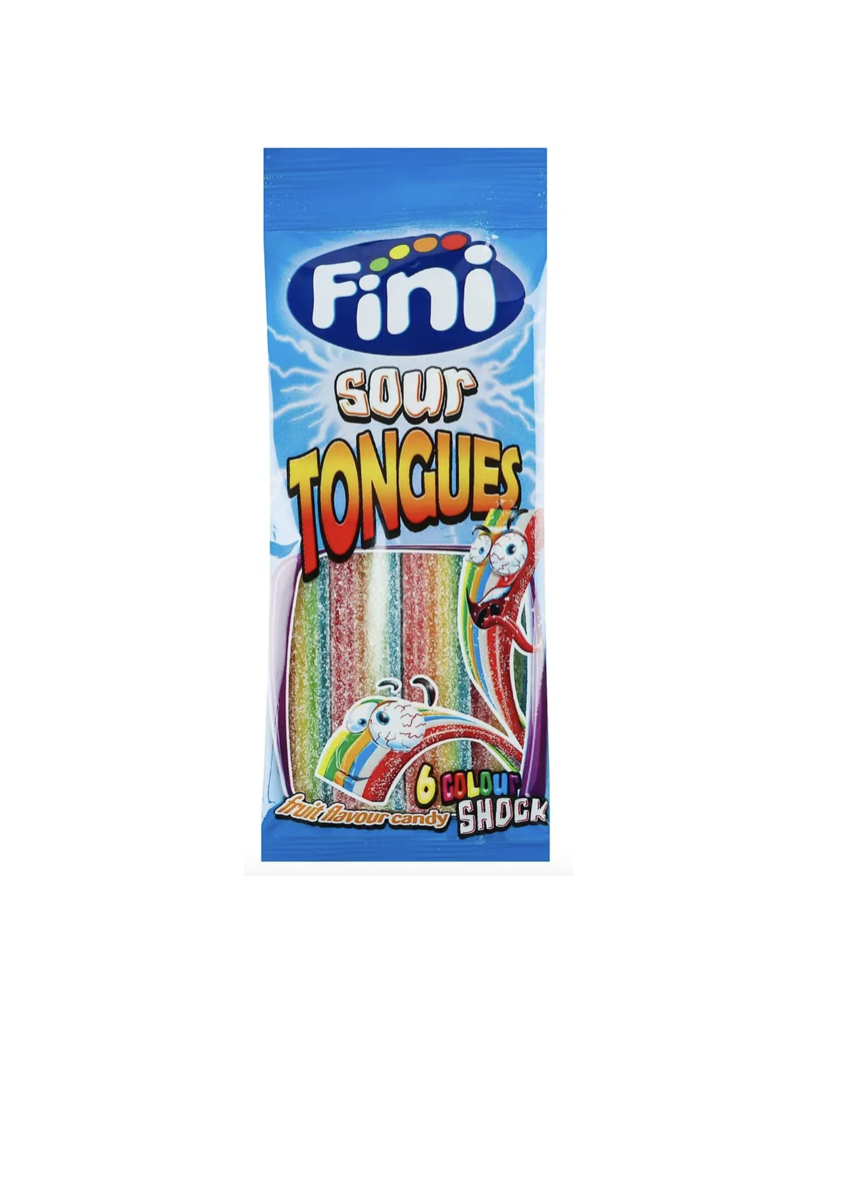 Fini цукерки жувальні кислі язички 90 г