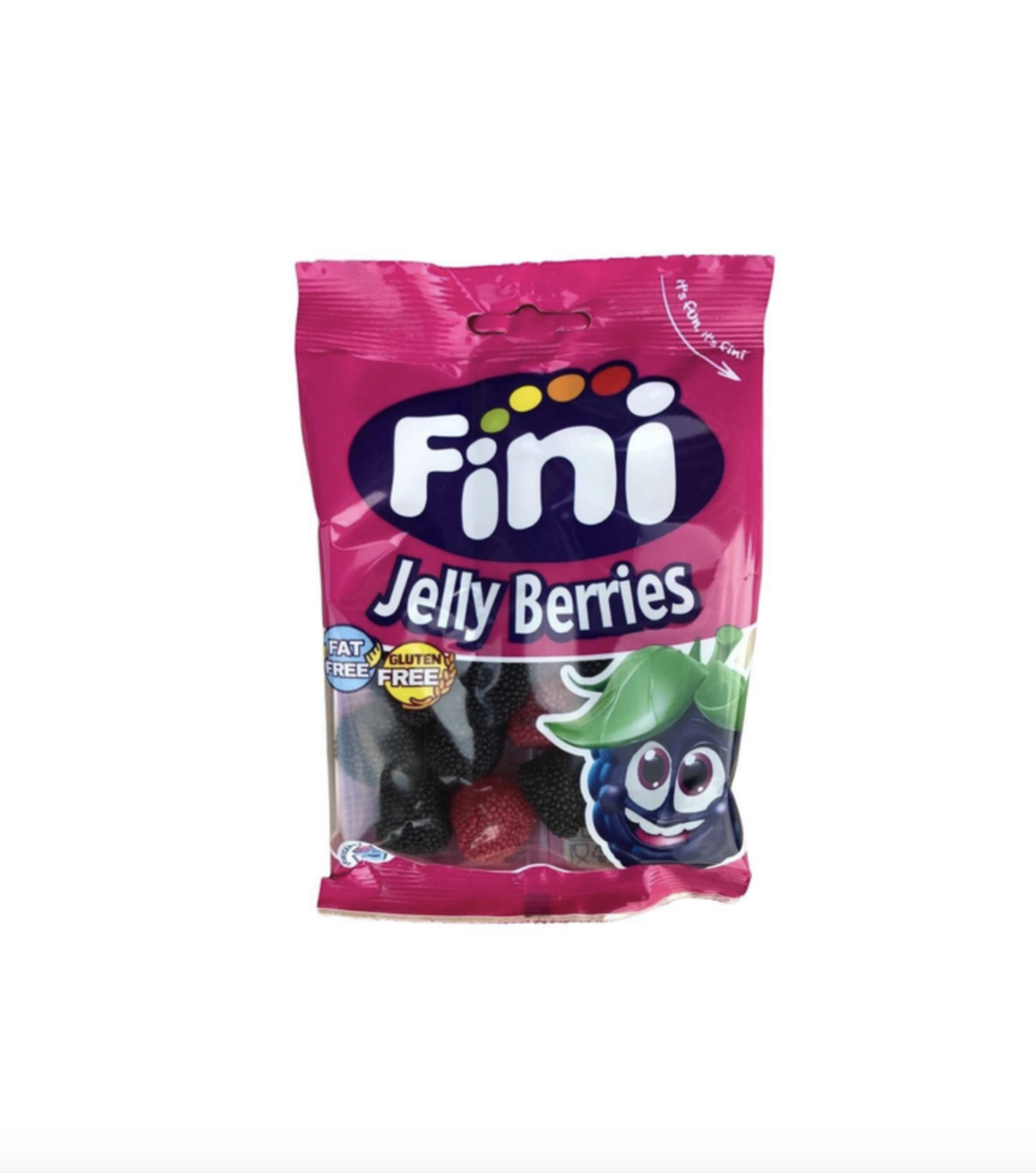 Fini цукерки жувальні зі смаком чорних та червоних ягід 90 г