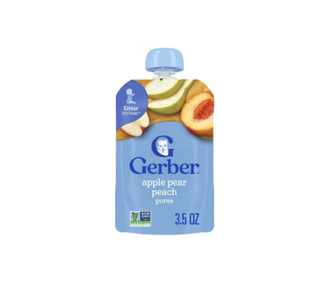 Gerber пюре з яблука, груші та персика 99 г