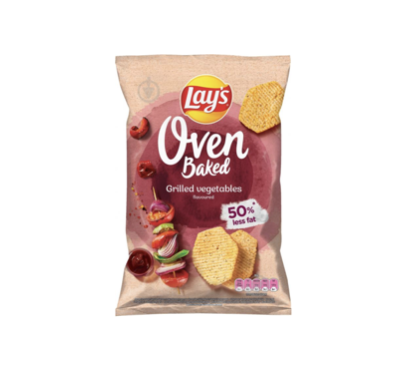 Lays чіпси зі смаком овочів гриль 180 г