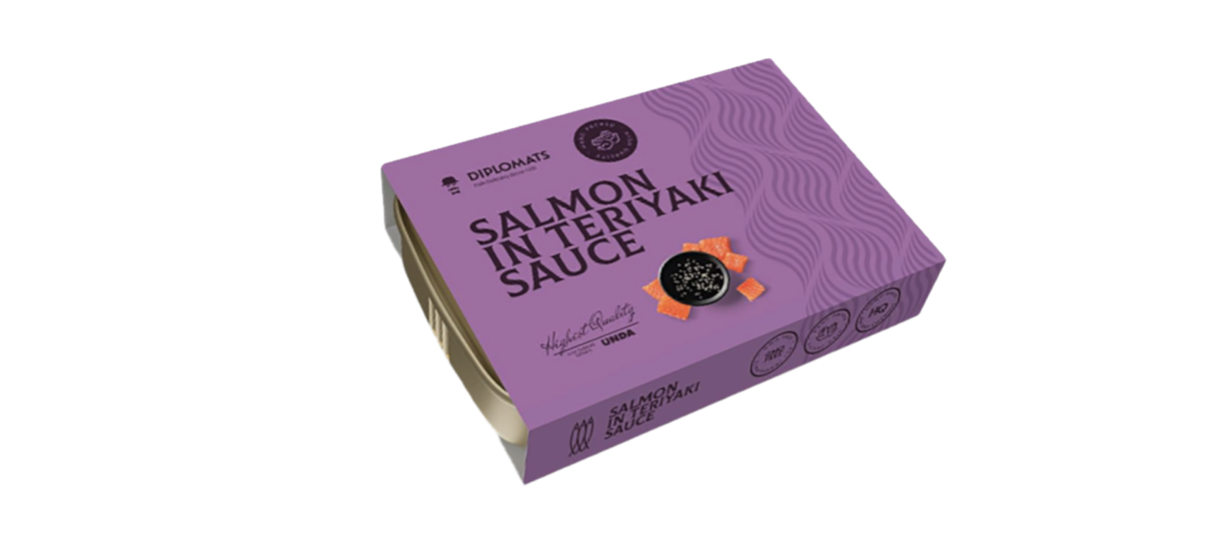 Diplomats лосось в соусі теріякі 140 г