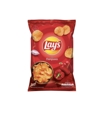 Lays чіпси зі смаком паприки 285 г