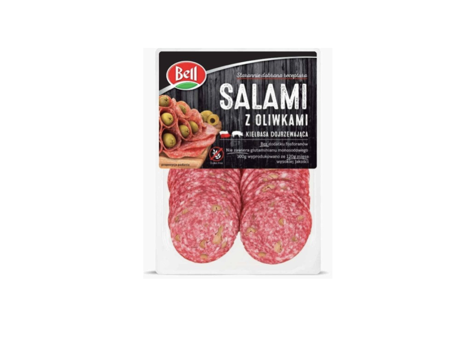 Bell салямі з оливками слайсами 80 г