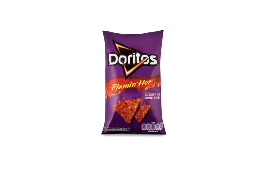 Doritos чіпси гострі з шалено гострим смаком 75 г