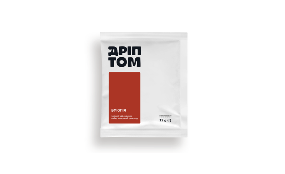 Том кава натуральна дріп Ефіопія 12 г