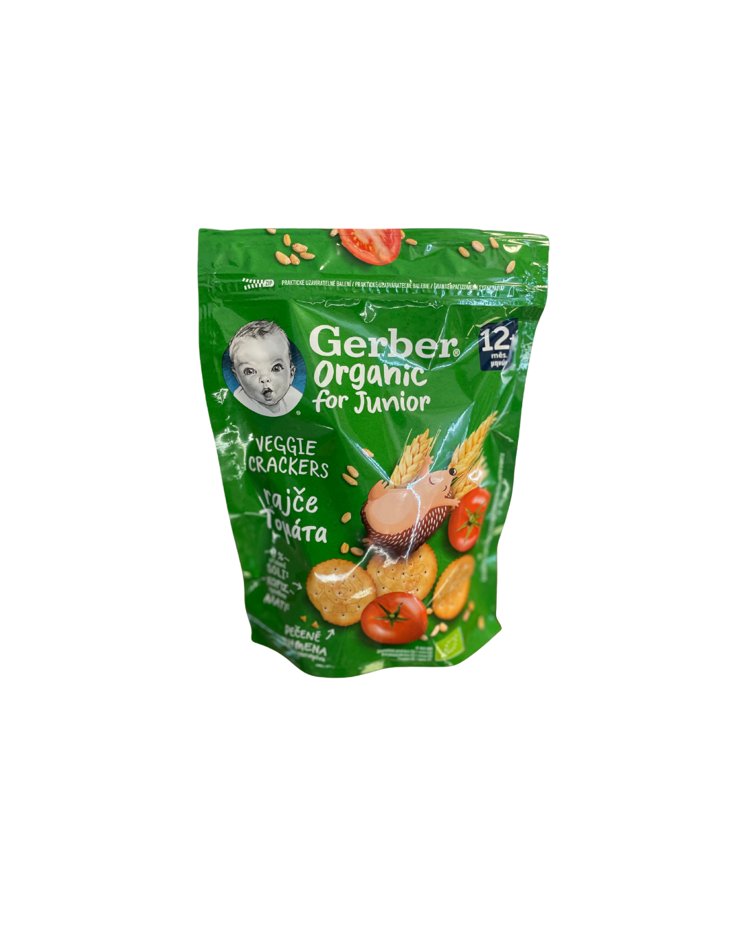 Gerber organic крекери зі смаком томатів 100 г