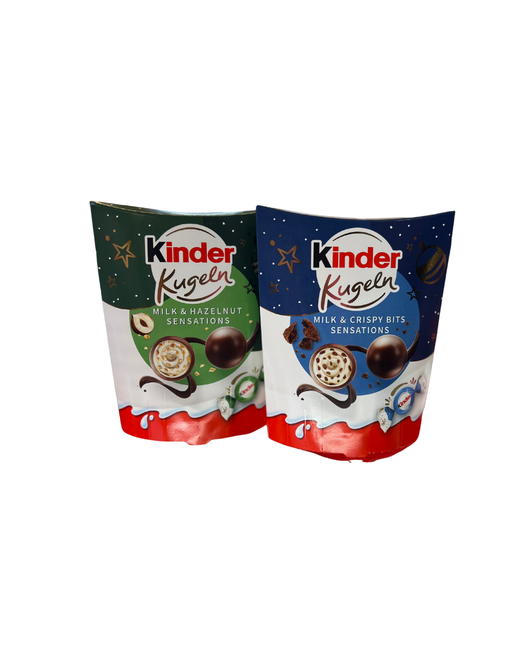Kinder Kugeln куцерки в молочному шоколаді з начинкою та хрусткими кульками 90 г
