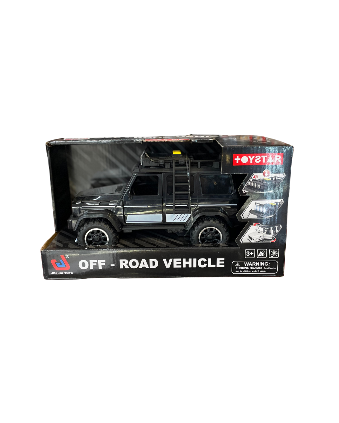 Jin Jia Toys джип інерційний чорний