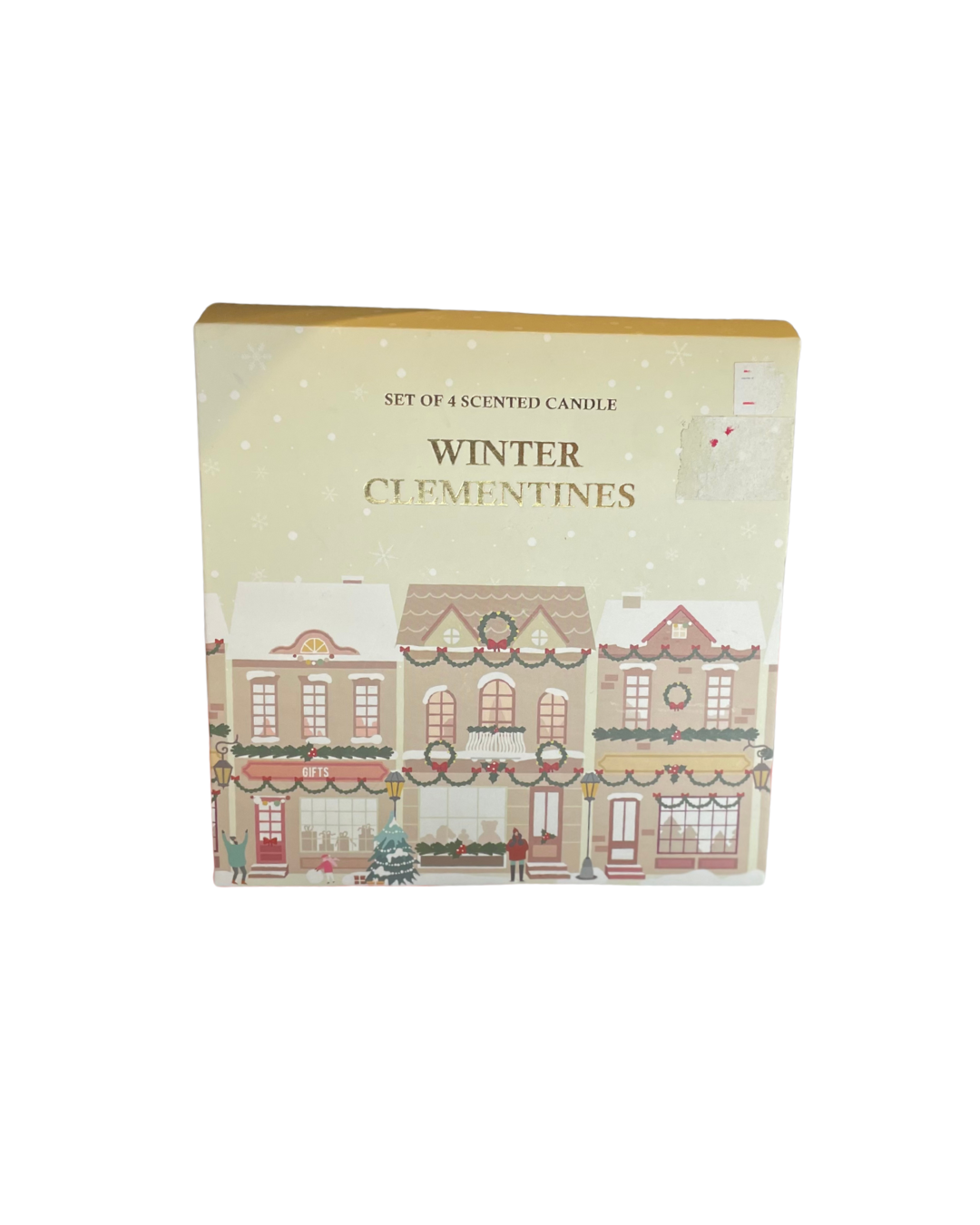 Набір декоративних свічок Winter Clementine 1 шт