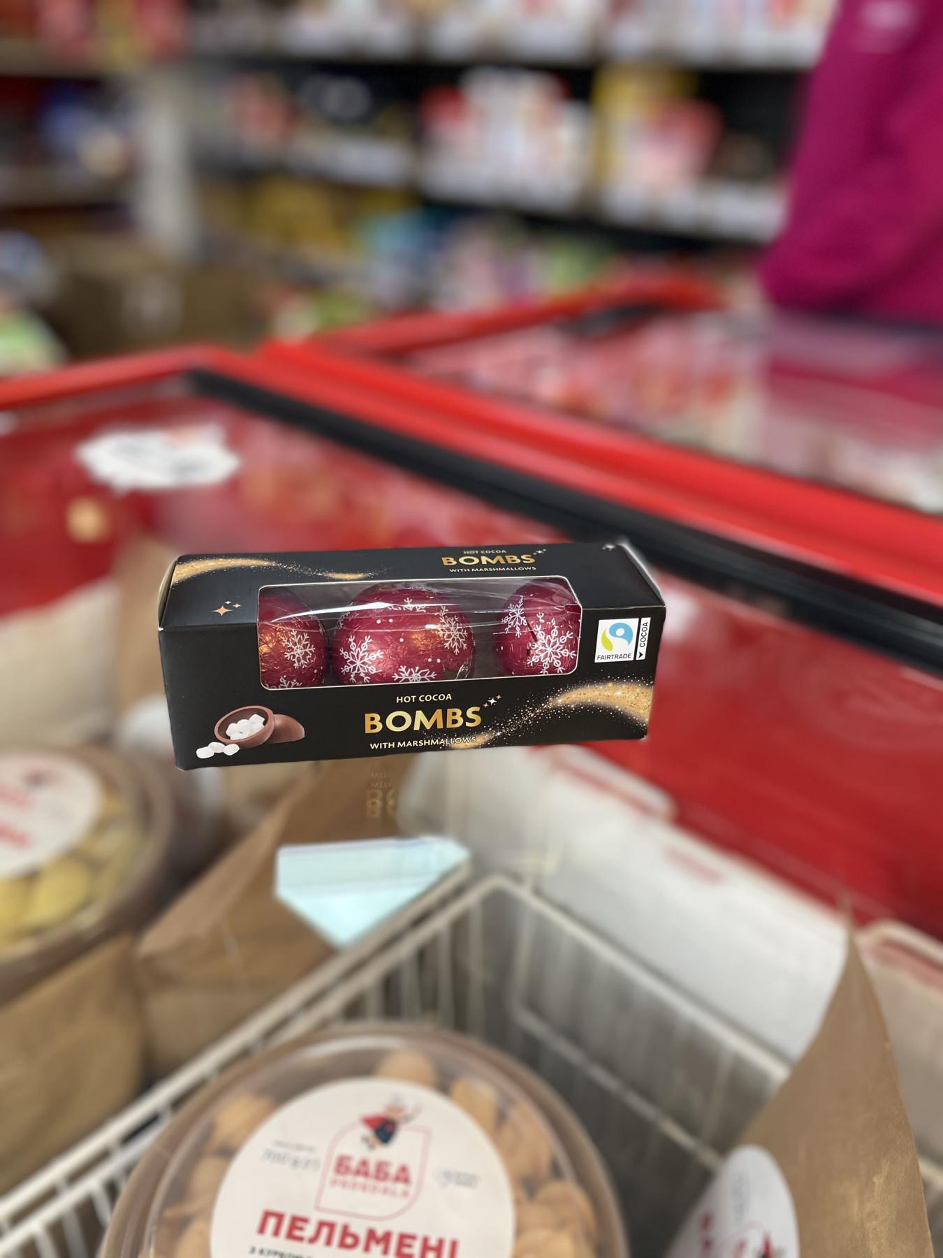 Hot cocoa bombs шоколадні бомбочки з маршмеллоу 72 г