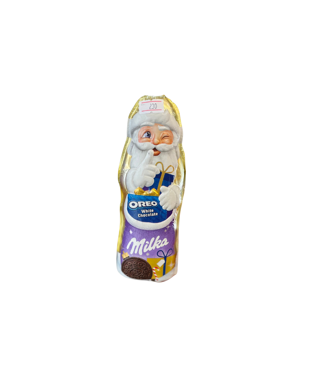 Milka молочний шоколад у вигляді Святого Миколая зі смаком орео 95 г