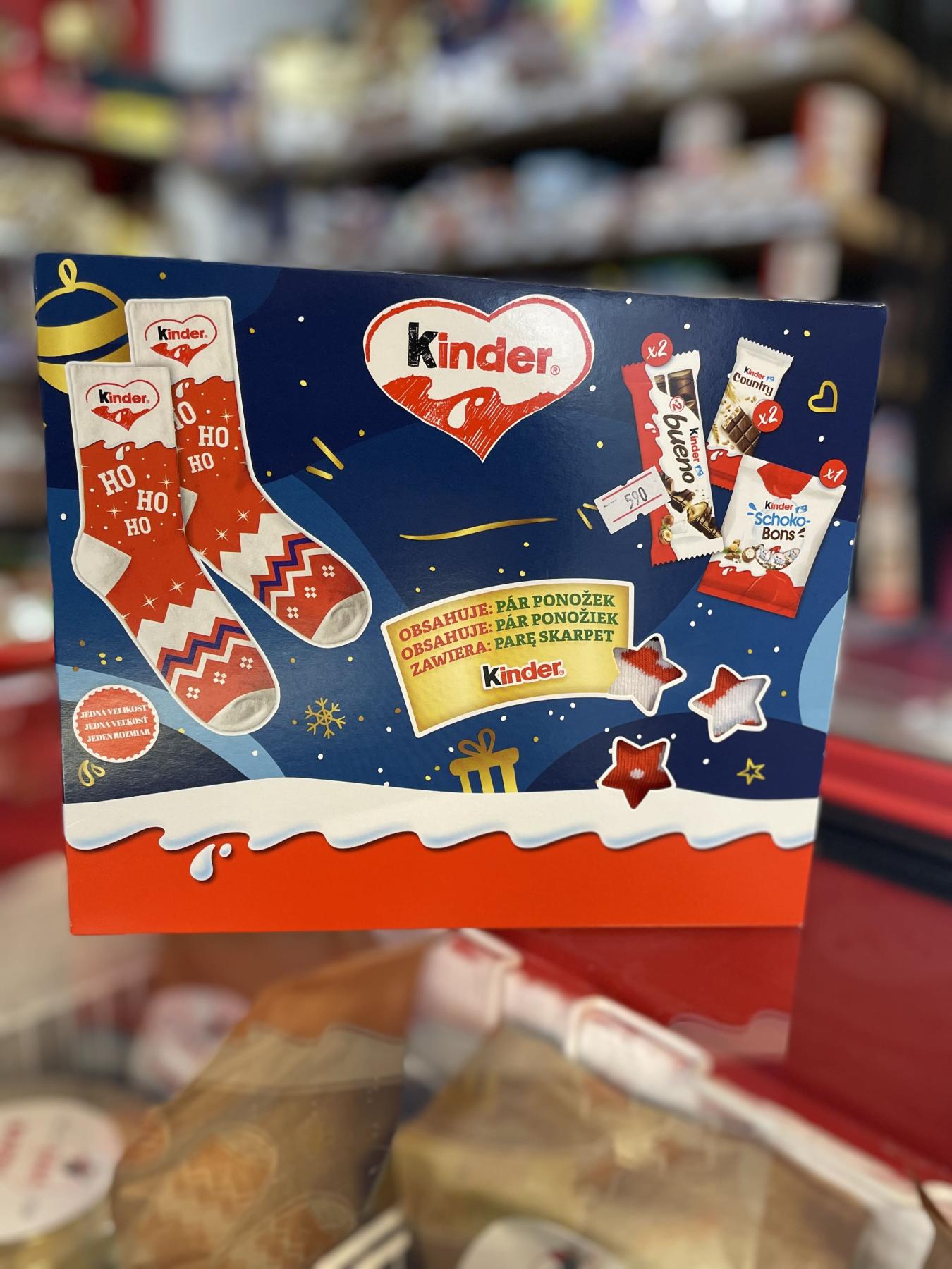Kinder адвент календар з солодощами 179 г