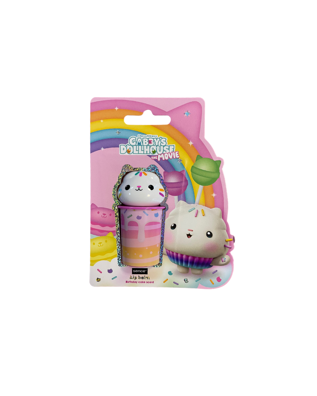 Sence бальзам для губ у формі стаканчика з ароматом святкового торта 1 шт