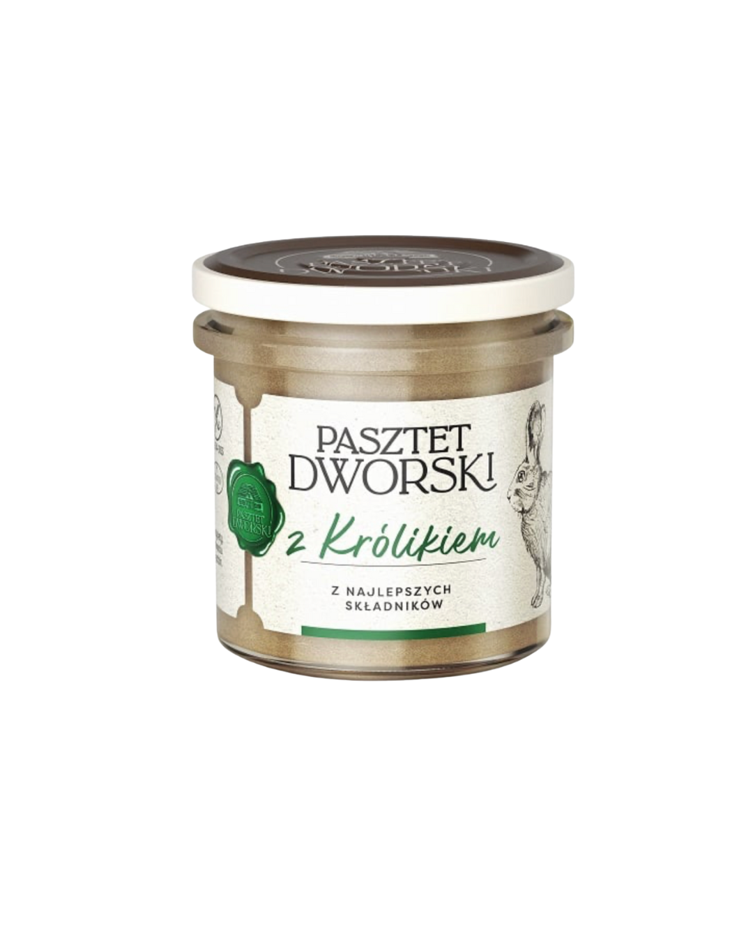 Pasztet DWORSKI паштет з кролика 130 г