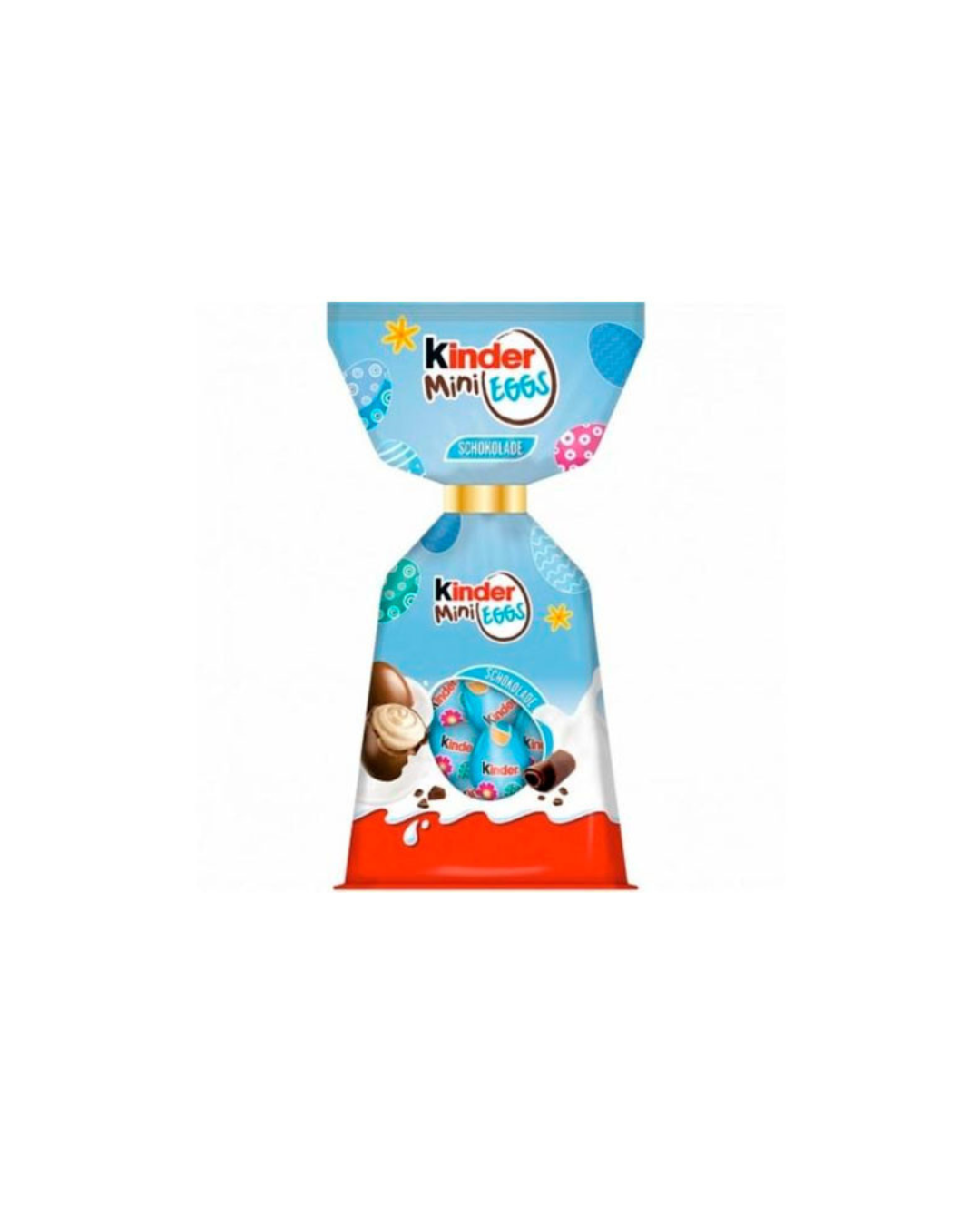 Kinder mini шоколадні яйця з начинкою з молочного крему 85 г