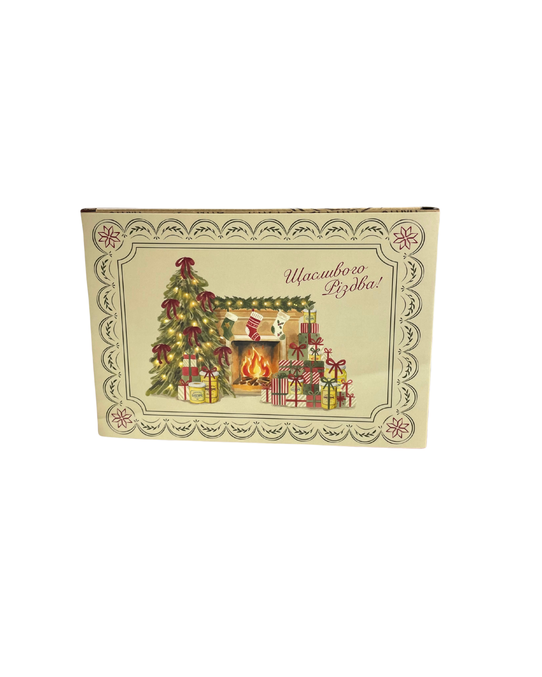 Ghee подарунковий набір масло топлене з класичним смаком 500 мл та Іван-чай 25 г