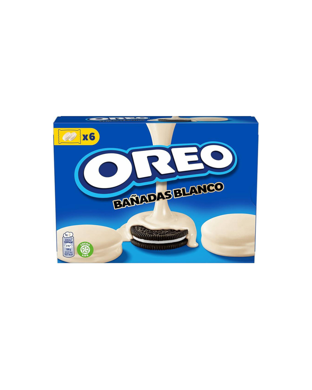 Oreo Banadas печиво в білому шоколаді 246 г