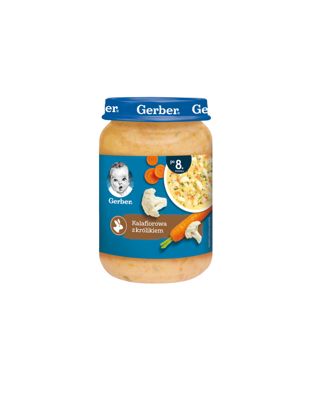 Gerber суп з цвітної капусти з кроликом 190 г