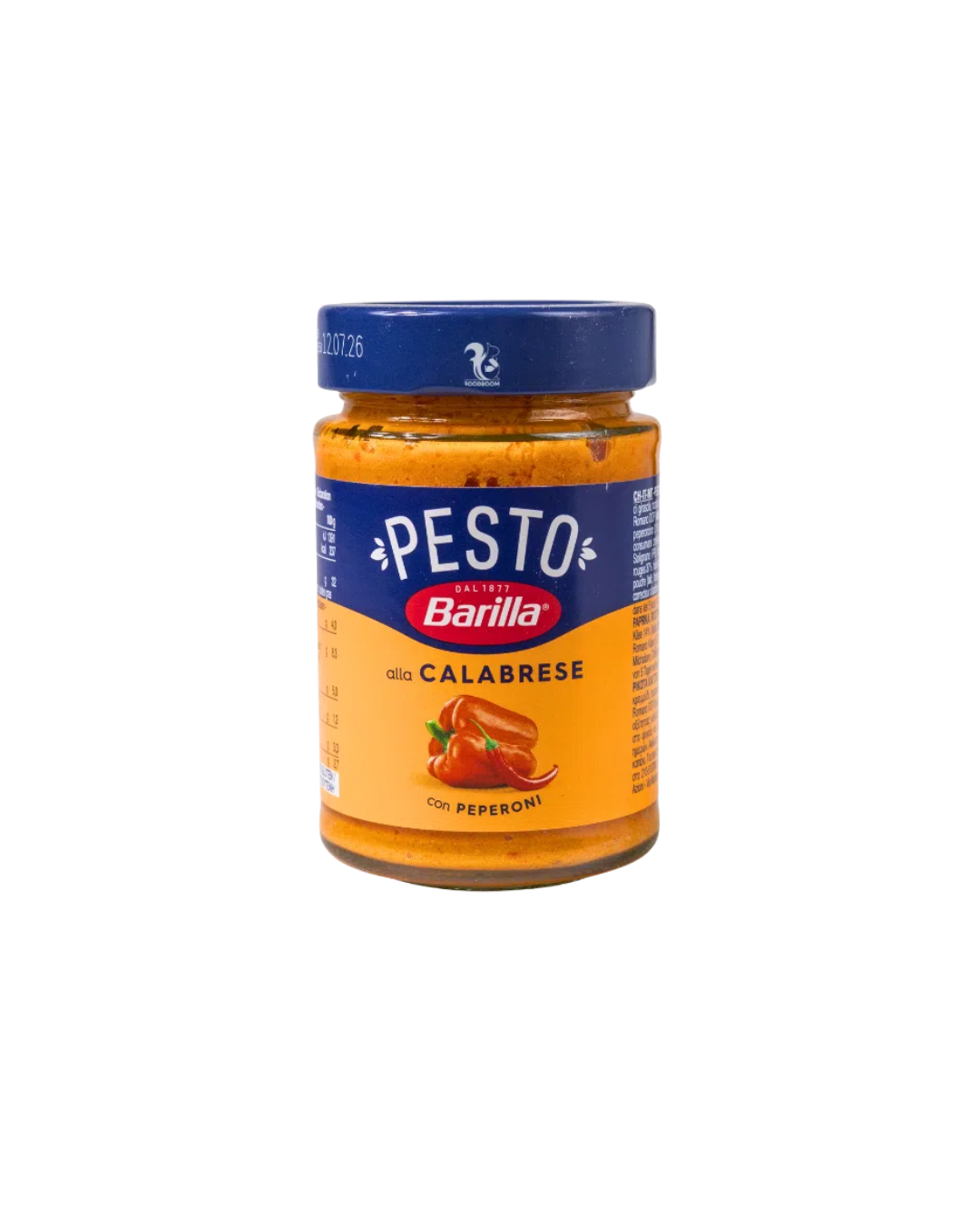 Barilla alla calabrese соус песто з болгарським перцем та перцем чилі 190 г