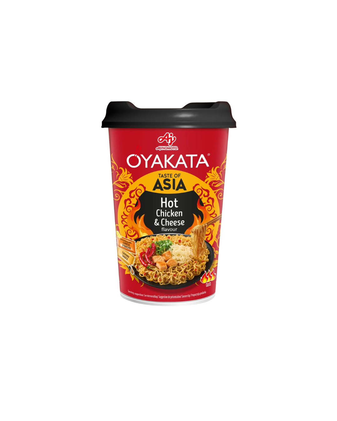 Oyakata локшина швидкого приготування смак гостра курка та сир 97 г